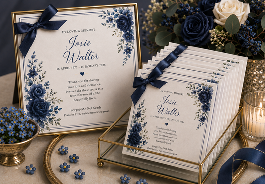 Personalised Memorial Seed Envelopes